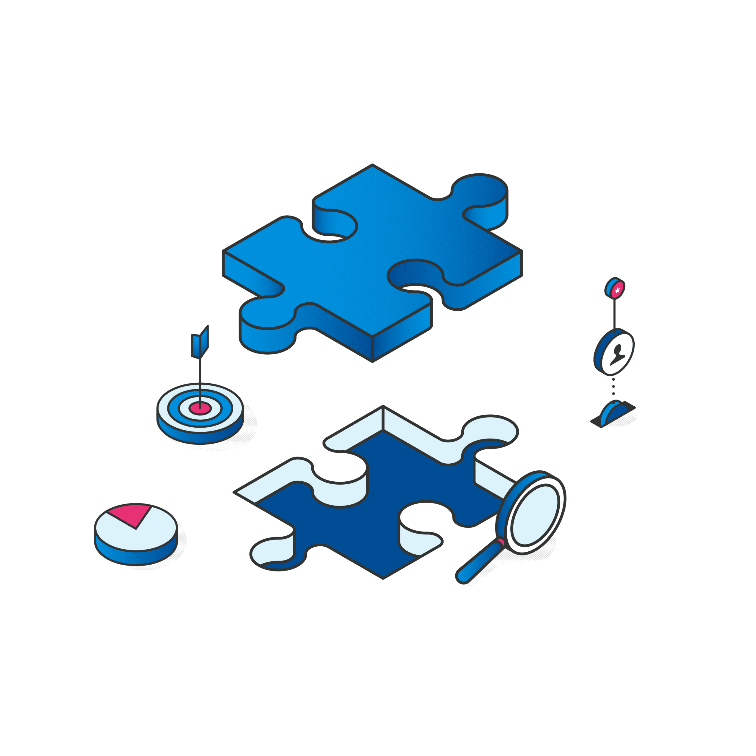 Illustration - We Improve Customer Satisfaction