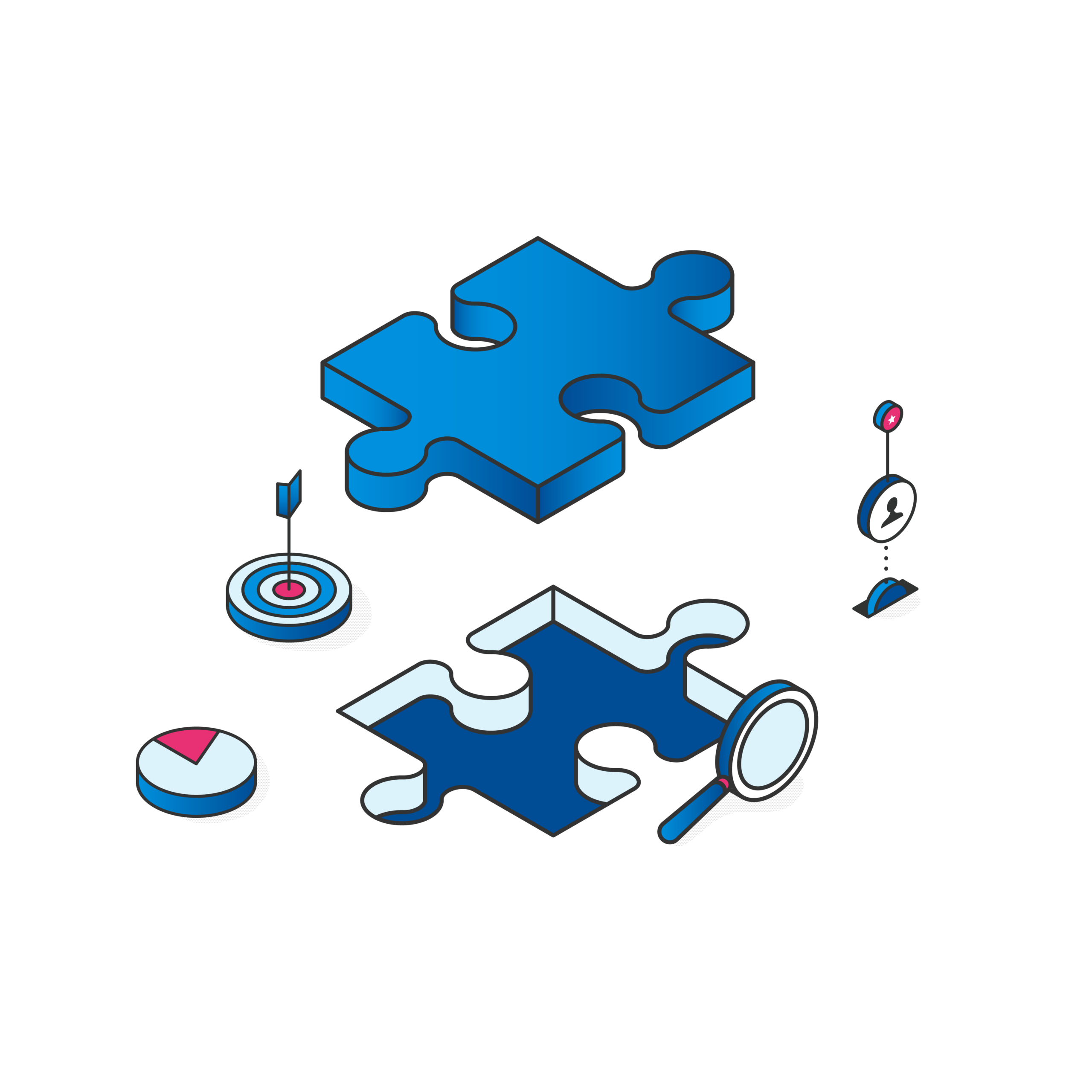 Illustration - We Improve Customer Satisfaction