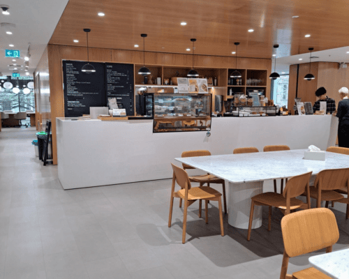 Sydney Office Inside Cafe Area