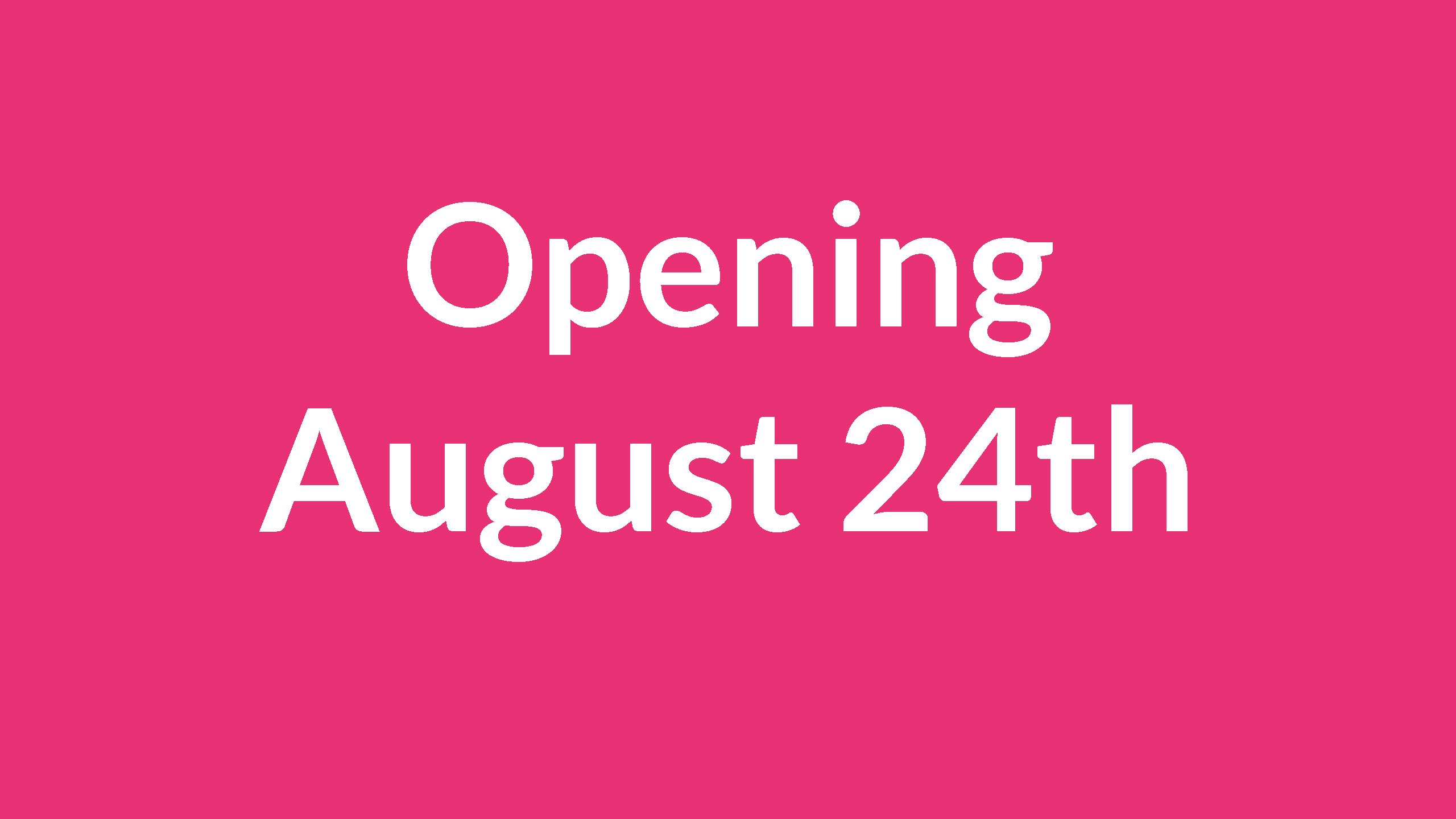 Athens Office Opens August 24th